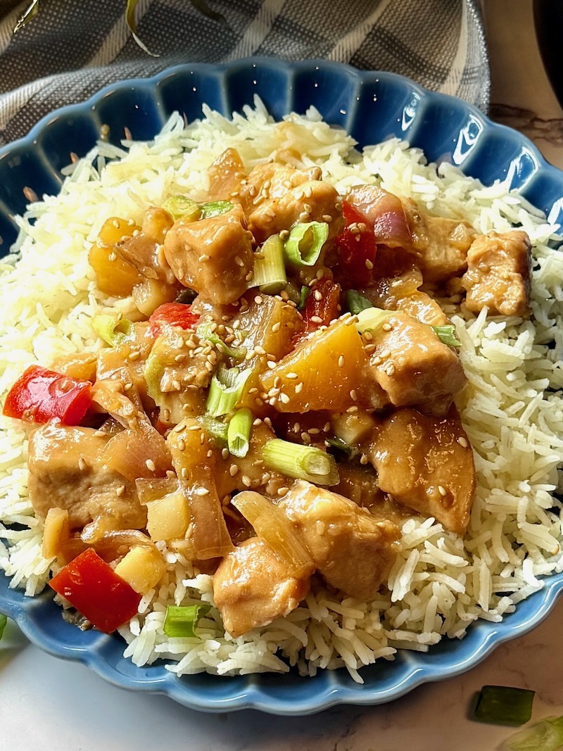 Slow Cooker Pineapple Chicken