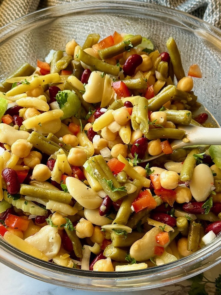 Five-Bean Marinated Salad Recipe